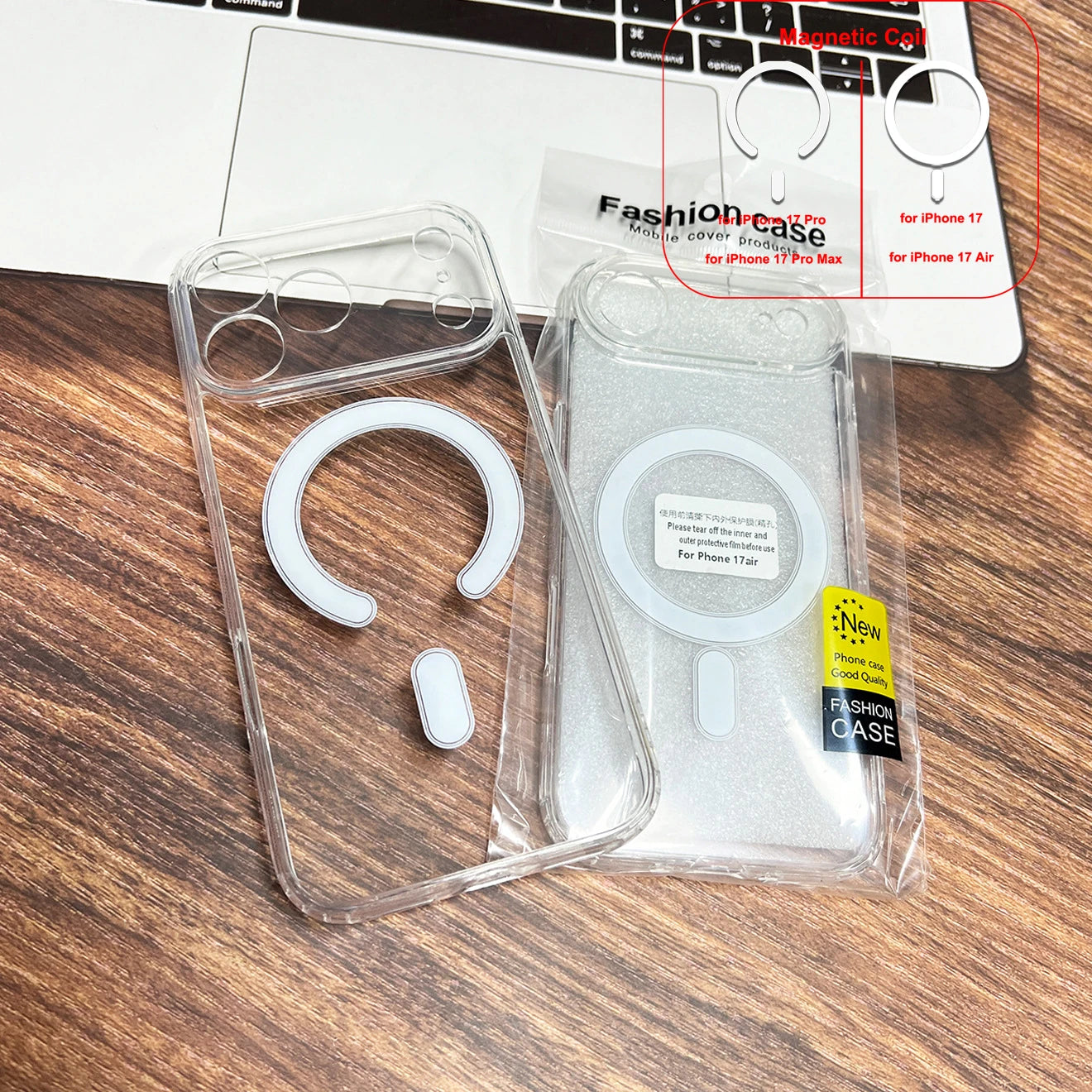 IPhone 17 Phone Case Crystal Clear