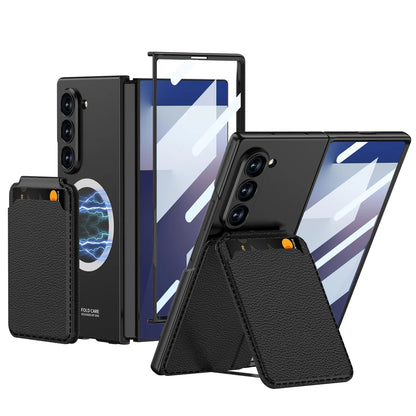 Magnetic Wallet Stand Case