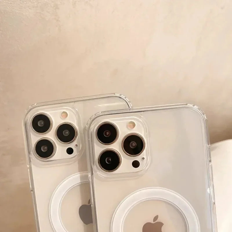 Original For Magsafe Magnetic Wireless Charging Phone Case For iPhone