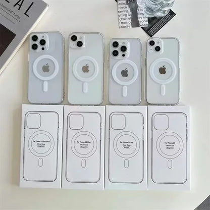 Original For Magsafe Magnetic Wireless Charging Phone Case For iPhone